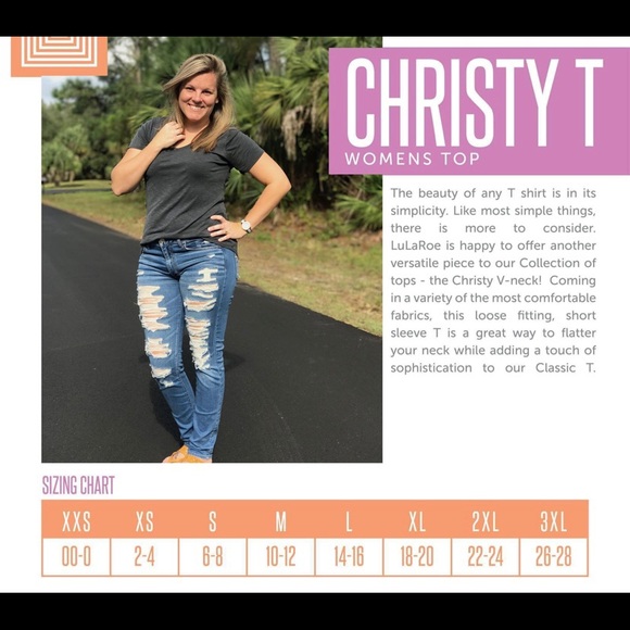 NWT Solid Lularoe Christy - Picture 5 of 6